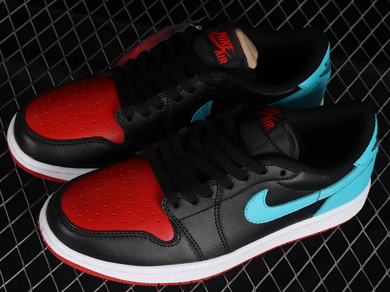 All categories Air Jordan Jordan series basketball shoes Air Jordan 1 Low Air Jordan 1 Low OG "UNC To Chicago" AJ1 Joe 1 black blue red low-top basketball shoes CZ0775-046